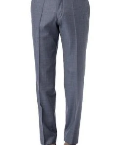 ROY ROBSON Hose S01050011267500/A420 Schurwolle Super140 REDA, Graublau meliert, Mittelblau