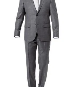 ROY ROBSON Anzug 050011215200+1267500/A020 Regular Fit, Schurwolle Super140 REDA, Grau meliert, Grau