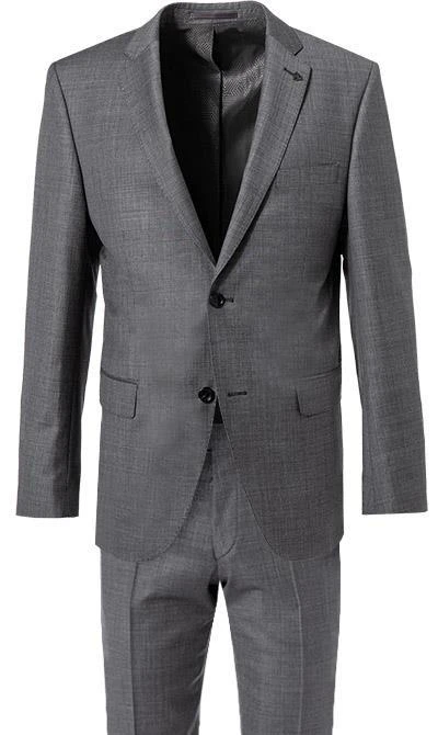 ROY ROBSON Anzug 050011215200+1267500/A020 Regular Fit, Schurwolle Super140 REDA, Grau meliert, Grau 4 ROY ROBSON Anzug 050011215200+1267500/A020 Regular Fit, Schurwolle Super140 REDA, Grau meliert, Grau – Bild 2