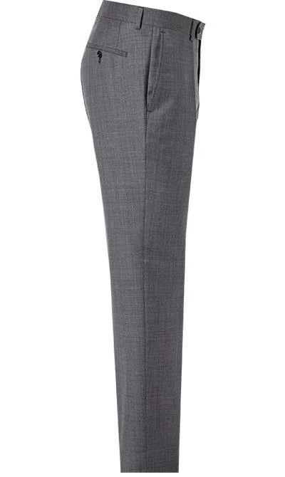 ROY ROBSON Anzug 050011215200+1267500/A020 Regular Fit, Schurwolle Super140 REDA, Grau meliert, Grau 9 ROY ROBSON Anzug 050011215200+1267500/A020 Regular Fit, Schurwolle Super140 REDA, Grau meliert, Grau – Bild 7