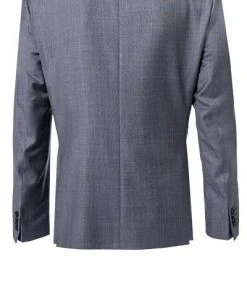 ROY ROBSON Anzug 050011215200+1267500/A420 Regular Fit, Schurwolle Super140 REDA, Graublau meliert, Mittelblau -Anzüge & Westen Verkäufe 324157 norm3