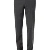 Carl Gross Hose Sascha 70-062S0/332023/82 Modern Fit, Schurwolle Super100, Anthrazit meliert, Dunkelgrau -Anzüge & Westen Verkäufe 324193 norm