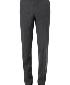 Carl Gross Hose Sascha 70-062S0/332023/82 Modern Fit, Schurwolle Super100, Anthrazit meliert, Dunkelgrau