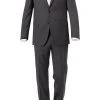 Carl Gross Anzug 70-062S0/323022+332023/82 Modern Fit, Schurwolle Super100, Anthrazit meliert, Dunkelgrau