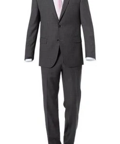 Carl Gross Anzug 70-062S0/323022+332023/82 Modern Fit, Schurwolle Super100, Anthrazit meliert, Dunkelgrau