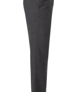 Carl Gross Anzug 70-062S0/323022+332023/82 Modern Fit, Schurwolle Super100, Anthrazit meliert, Dunkelgrau -Anzüge & Westen Verkäufe 324195 norm8