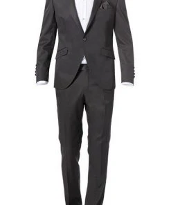 Wilvorst Anzug graubraun 491101/64+497115/64 Wolle, Braungrau