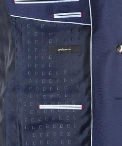 DIGEL Anzug 99652/120033+160008+116062/24 Modern Fit, Schurwolle, Navy meliert, Dunkelblau -Anzüge & Westen Verkäufe 325311 norm7