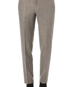 HILTL Hose Piacenza 42053/34600/39 Regular Fit, Schurwolle, Greige meliert, Beige