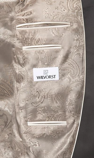 Wilvorst Anzug graubraun 491101+497115+491101/64 Anzug mit Weste, Wolle, Braungrau 9 Wilvorst Anzug graubraun 491101+497115+491101/64 Anzug mit Weste, Wolle, Braungrau – Bild 7