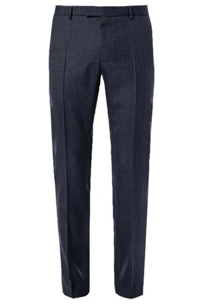 Strellson Hose Madden 30017699/402 Extra Slim Fit, Schurwolle, Navy meliert, Dunkelblau 4 Strellson Hose Madden 30017699/402 Extra Slim Fit, Schurwolle, Navy meliert, Dunkelblau – Bild 2