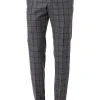 Strellson Hose Mercer 30019289/031 Slim Fit, Schurwolle, Graphit kariert, Grau kariert -Anzüge & Westen Verkäufe 328369 norm
