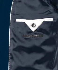 Strellson Anzug Allen-Mercer 30018430+30016221/402 Slim Fit, Schurwoll-Stretch, Dunkelblau -Anzüge & Westen Verkäufe 328395 norm5