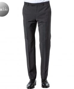 Strellson Hose Mercer 30018470/019 Slim Fit, Wolle, Anthrazit meliert, Anthrazit