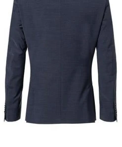 Strellson Anzug Allen-Mercer 30018469+470/412 Slim Fit, Woll-Stretch, Dunkelblau meliert, Dunkelblau -Anzüge & Westen Verkäufe 328410 norm3