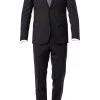 OSCAR JACOBSON Anzug 31003700+51703700/311 Woll-Stretch, Schwarz