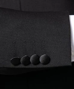 OSCAR JACOBSON Anzug 5934651+30354651/310 Smoking, Wolle, Schwarz -Anzüge & Westen Verkäufe 329321 norm4