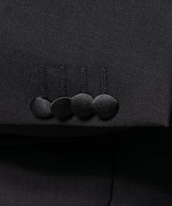 OSCAR JACOBSON Anzug 30894651+5934651/310 Smoking, Wolle, Schwarz -Anzüge & Westen Verkäufe 329328 norm4