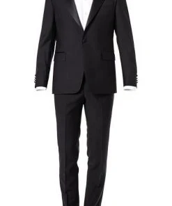 OSCAR JACOBSON Anzug 31384651+5934651/310 Smoking, Wolle, Schwarz