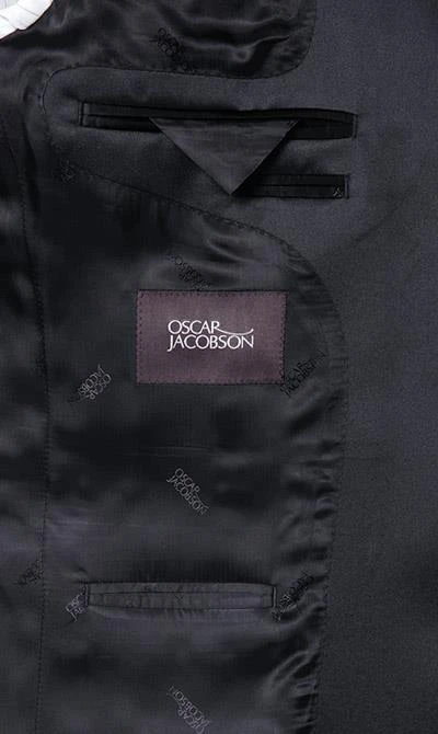 OSCAR JACOBSON Anzug 31384651+5934651/310 Smoking, Wolle, Schwarz 7 OSCAR JACOBSON Anzug 31384651+5934651/310 Smoking, Wolle, Schwarz – Bild 5