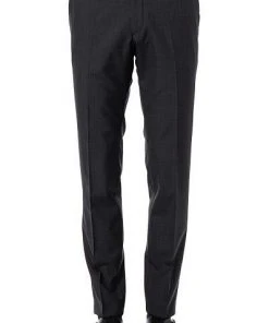 OSCAR JACOBSON Hose Damien 5378515/110 Wolle, Anthrazit meliert, Dunkelgrau