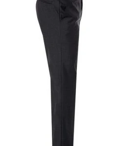 OSCAR JACOBSON Hose Damien 5378515/110 Wolle, Anthrazit meliert, Dunkelgrau -Anzüge & Westen Verkäufe 329340 norm3