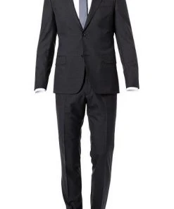 OSCAR JACOBSON Anzug 30508515+5378515/110 Wolle, Anthrazit meliert, Dunkelgrau