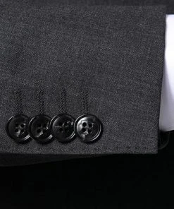 OSCAR JACOBSON Anzug 30508515+5378515/110 Wolle, Anthrazit meliert, Dunkelgrau -Anzüge & Westen Verkäufe 329343 norm4