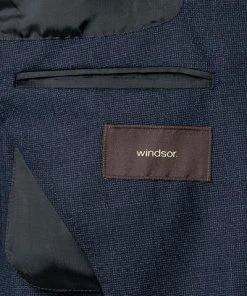 Windsor Anzug 30017445+16526+16540/410 Anzug Garon-Santio, Shaped Fit, Wolle, Nachtblau meliert, Marine 16 Windsor Anzug 30017445+16526+16540/410 Anzug Garon-Santio, Shaped Fit, Wolle, Nachtblau meliert, Marine -Anzüge & Westen Verkäufe 329601 norm6