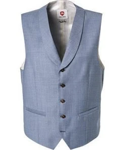 CG Weste Phillip 80-139N1/441043/61 Slim Fit, Schurwolle, Bleu, Hellblau