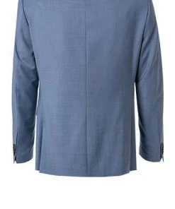 CG Anzug 80-140S0/424002+430013+139N1/441043/61 Anzug mit Weste, Slim Fit, Schurwolle, Rauchblau, Hellblau -Anzüge & Westen Verkäufe 330095 norm3