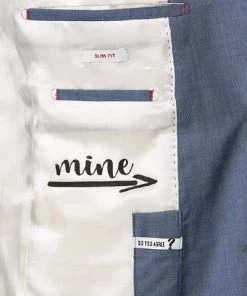 CG Anzug 80-140S0/424002+430013+139N1/441043/61 Anzug mit Weste, Slim Fit, Schurwolle, Rauchblau, Hellblau -Anzüge & Westen Verkäufe 330095 norm7