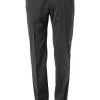 DIGEL Hose Per-V 99605/111066/43 Modern Fit, Schurwolle Fleckenschutz, Mittelgrau meliert, Anthrazit