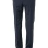 DIGEL Hose Per-V 99605/111066/21 Modern Fit, Schurwolle Fleckenschutz, Dunkelblau meliert, Blau