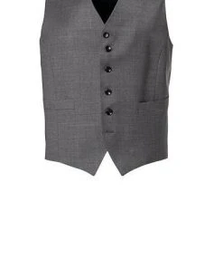 JOOP! Anzug 30003099+30003106+30003110/042 Anzug mit Weste, Slim Fit, Woll-Stretch, Steingrau meliert, Steingrau -Anzüge & Westen Verkäufe 331534 norm4