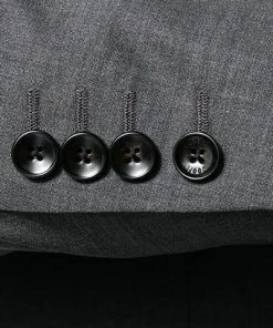 JOOP! Anzug 30003099+30003106+30003110/042 Anzug mit Weste, Slim Fit, Woll-Stretch, Steingrau meliert, Steingrau -Anzüge & Westen Verkäufe 331534 norm5