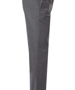 JOOP! Anzug 30003099+30003106+30003110/042 Anzug mit Weste, Slim Fit, Woll-Stretch, Steingrau meliert, Steingrau -Anzüge & Westen Verkäufe 331534 norm8