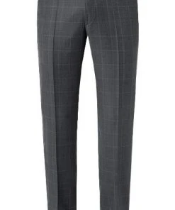 EDUARD DRESSLER Anzug Sean-Jim 10S11/5B31/24 Shaped Fit, Schurwolle Super110, Anthrazit kariert, Dunkelgrau -Anzüge & Westen Verkäufe 332248 norm7