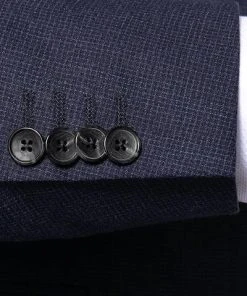 EDUARD DRESSLER Anzug Sean-Jim 10S05/5B31+3B35/42 Shaped Fit, Schurwoll-Stretch, Dunkelblau -Anzüge & Westen Verkäufe 332825 norm4