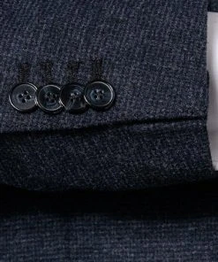 KARL LAGERFELD Anzug 155280+255001/10/592077/690 Flanell-Stretch, Dunkelblau gemustert, Blau -Anzüge & Westen Verkäufe 334812 norm4