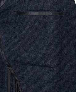 KARL LAGERFELD Anzug 155280+255001/10/592077/690 Flanell-Stretch, Dunkelblau gemustert, Blau -Anzüge & Westen Verkäufe 334812 norm6