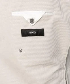 BOSS Cordanzug Nielsen/Banks 50417837+50417904/102 Anzug Nielsen-Banks, Slim Fit, Offwhite, Beige -Anzüge & Westen Verkäufe 335547 norm5