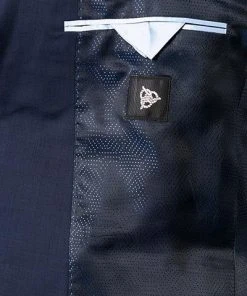 ROY ROBSON Anzug 050011215200+1267500/A401 Regular Fit, Schurwolle Super140 REDA, Dunkelblau meliert, Dunkelblau -Anzüge & Westen Verkäufe 335810 norm5