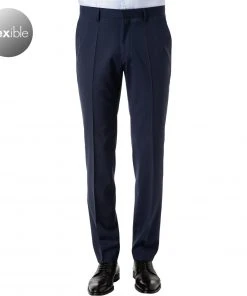 ROY ROBSON Hose S01050351295400/A410 Slim Fit, Schurwolle, Dunkelblau meliert, Dunkelblau