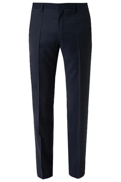 ROY ROBSON Hose S01050631295400/A410 Slim Fit, Schurwolle Super100 wasserabweisend, Dunkelblau gemustert, Dunkelblau 4 ROY ROBSON Hose S01050631295400/A410 Slim Fit, Schurwolle Super100 wasserabweisend, Dunkelblau gemustert, Dunkelblau – Bild 2