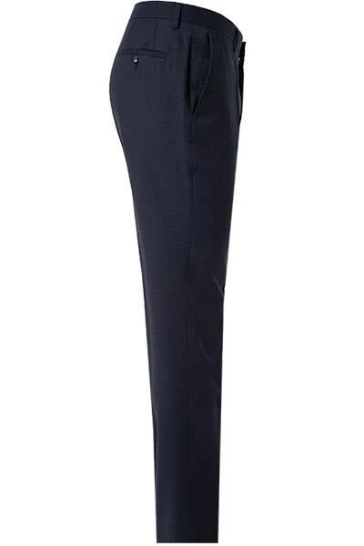 ROY ROBSON Hose S01050631295400/A410 Slim Fit, Schurwolle Super100 wasserabweisend, Dunkelblau gemustert, Dunkelblau 5 ROY ROBSON Hose S01050631295400/A410 Slim Fit, Schurwolle Super100 wasserabweisend, Dunkelblau gemustert, Dunkelblau – Bild 3