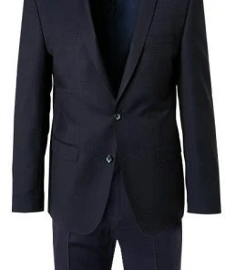 ROY ROBSON Anzug 050631594900+1295400/A410 Slim Fit, Schurwolle Super100 wasserabweisend, Dunkelblau gemustert, Dunkelblau -Anzüge & Westen Verkäufe 335816 norm2