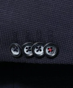 ROY ROBSON Anzug 050631594900+1295400/A410 Slim Fit, Schurwolle Super100 wasserabweisend, Dunkelblau gemustert, Dunkelblau -Anzüge & Westen Verkäufe 335816 norm4