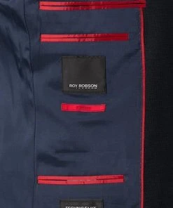 ROY ROBSON Anzug 050631594900+1295400/A410 Slim Fit, Schurwolle Super100 wasserabweisend, Dunkelblau gemustert, Dunkelblau -Anzüge & Westen Verkäufe 335816 norm6