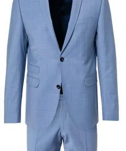 CG Anzug Cliff-Cedric 30-031S0/423622+433063/61 Slim Fit, Schurwoll-Stretch, Hellblau meliert, Hellblau -Anzüge & Westen Verkäufe 335832 norm2